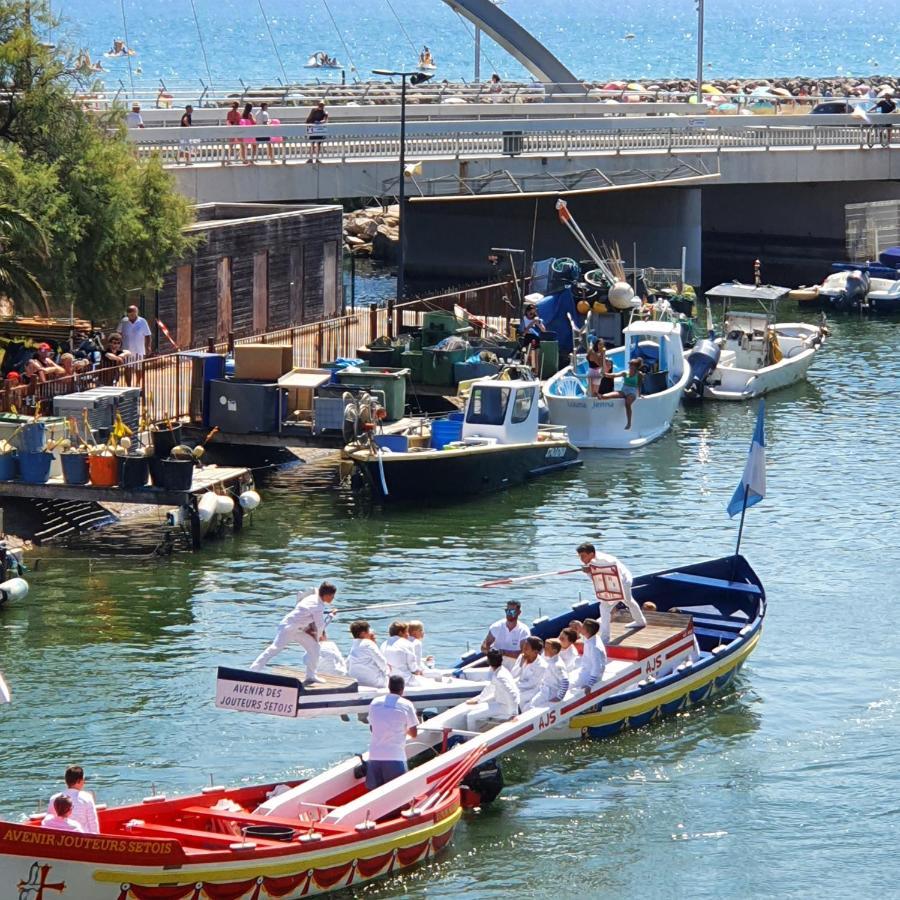 Superbe vue sur mer à Sète Extérieur photo