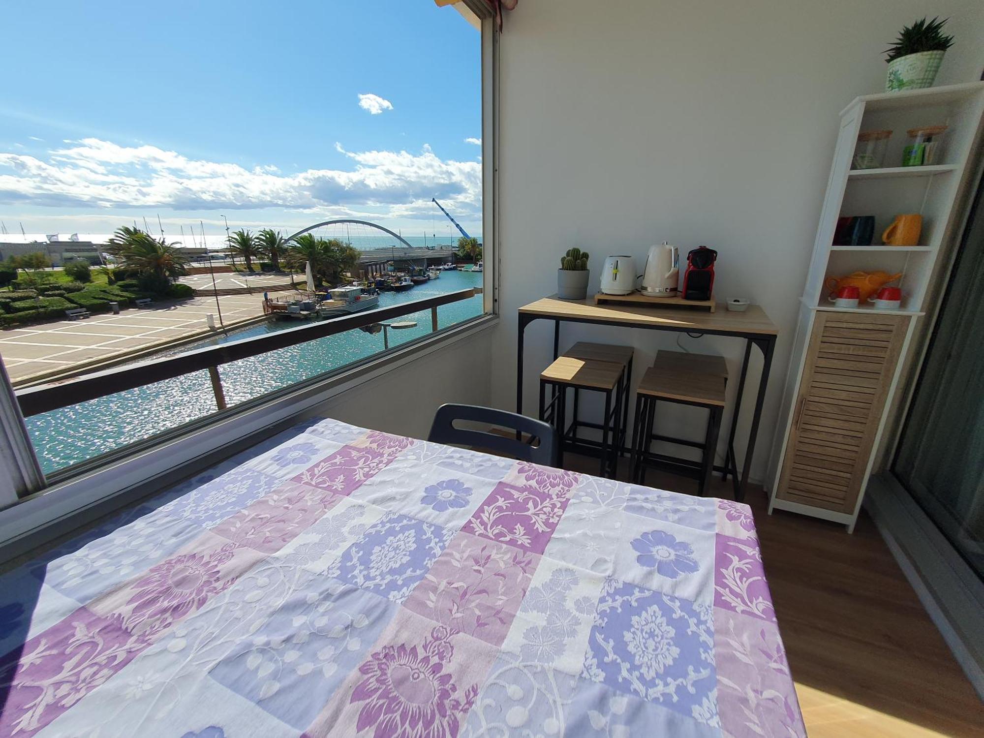 Superbe vue sur mer à Sète Extérieur photo