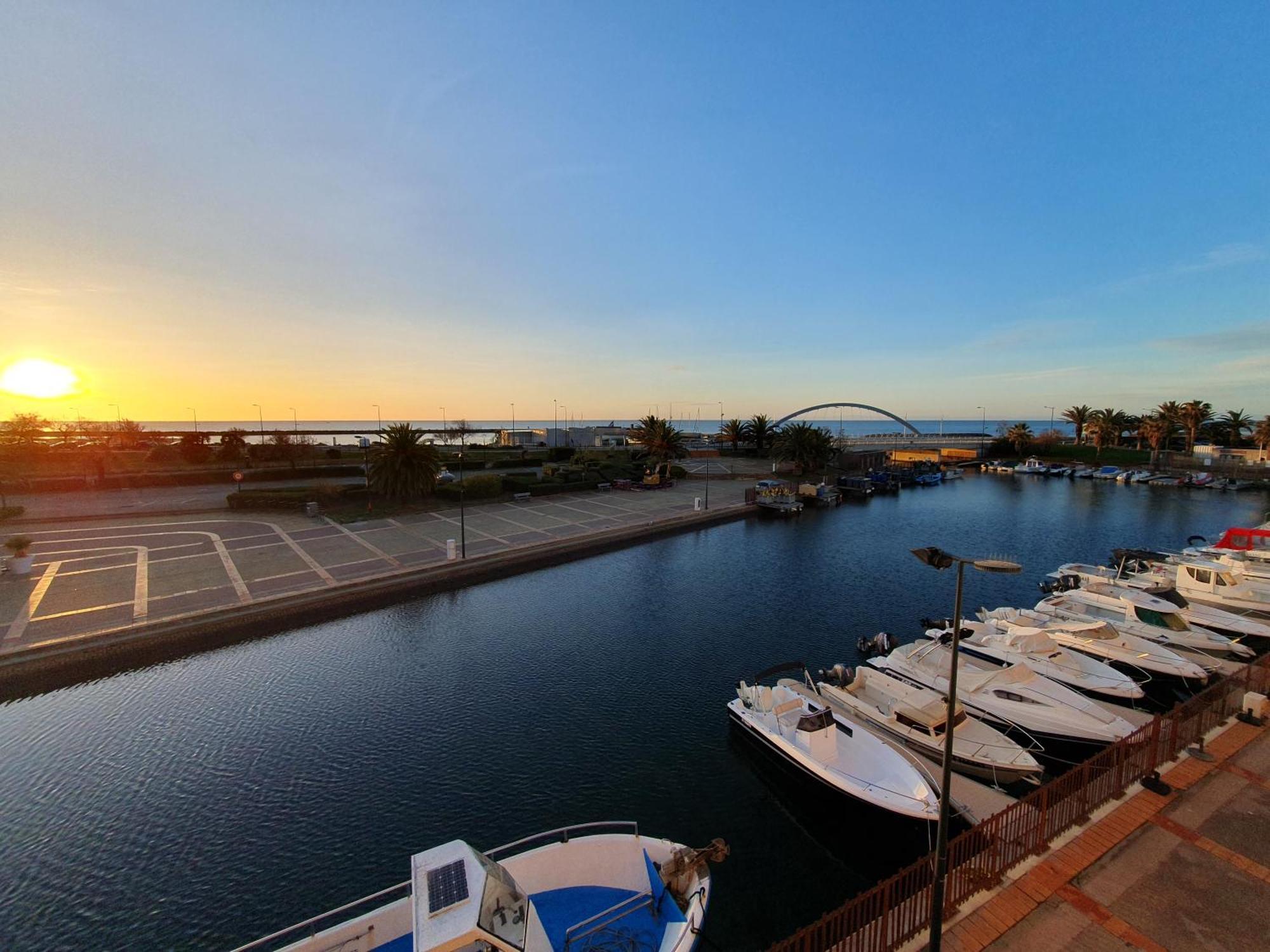 Superbe vue sur mer à Sète Extérieur photo